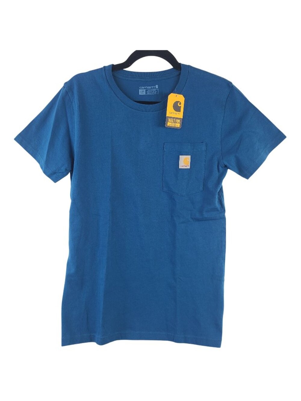Carhartt Youth Outdoor Division Graphic T-Shirt Blue Short Sleeve Sz L (14/16)